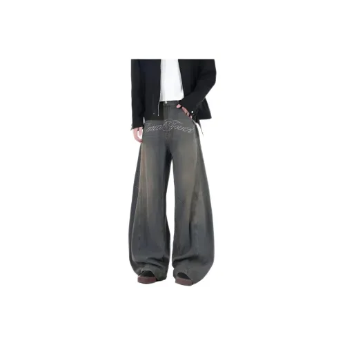 Wooden Rabbit Широкие брюки Повседневные брюки Мужские