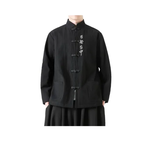 JIARONG Черный Унисекс Куртки