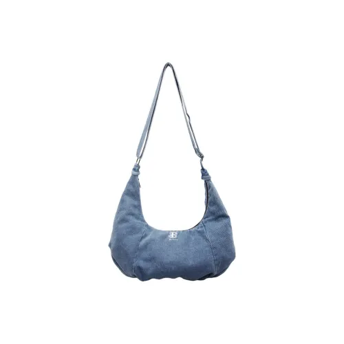 BEN SHERMAN Деним Сумка через плечо Большая Унисекс Многоцветная