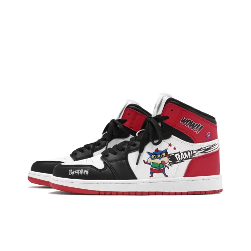 Crayon Shinchan Высокий Топ Повседневная Обувь Унисекс