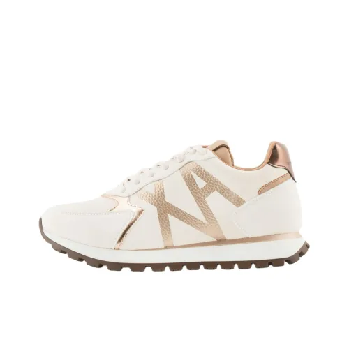 ARMANI EXCHANGEAE Низкий топ Повседневная обувь Женская Светлый Умбра