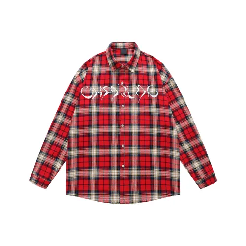 TREND ST Красный Унисекс Рубашки