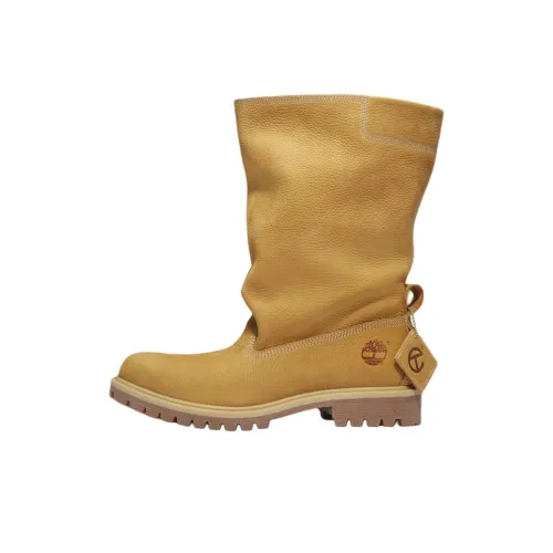 TELFAR x Timberland Премиум Ботильоны Унисекс Желтые