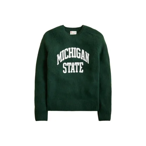 J.Crew Темно-зеленые унисекс свитеры