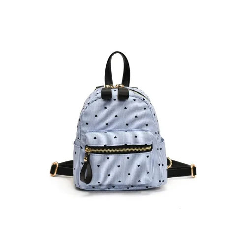 Single Warehouse ПУ (полиуретан) Рюкзак Стандартный Женский Синий Розовый