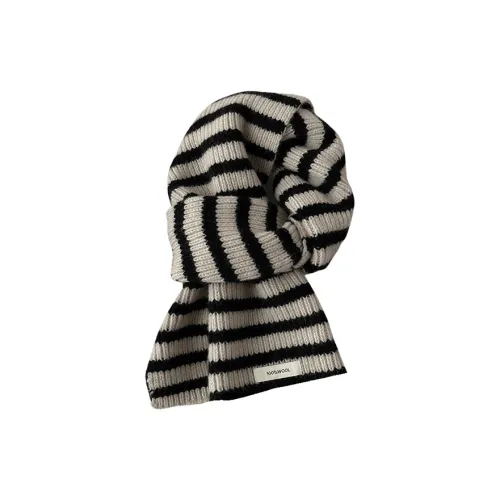 JKEM Шерсть Трикотаж Шарфы Унисекс