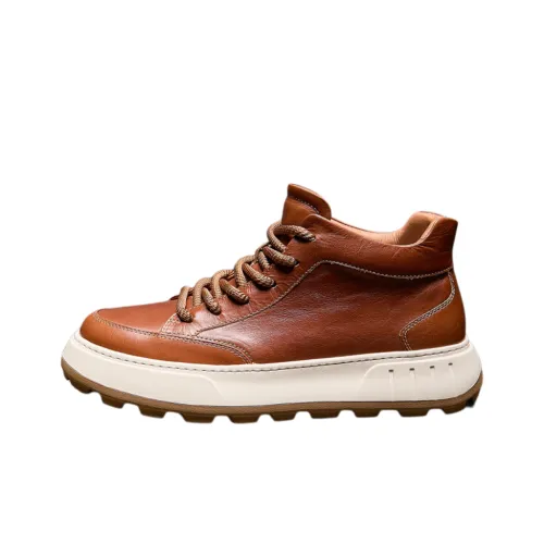 ALPLUME Martin Boots Brown Men's