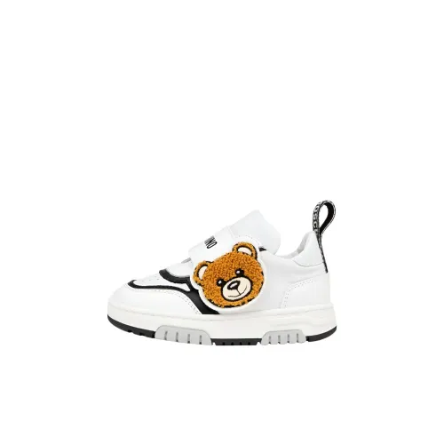 MOSCHINO Тедди Низкий Топ Предходя Малыш Обувь Белый Младенец И Малыш