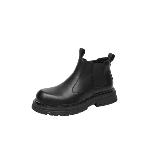 Genius Pooh Устойчивые к истиранию противоскользящие анти-KICK детские кожаные сапоги для малышей