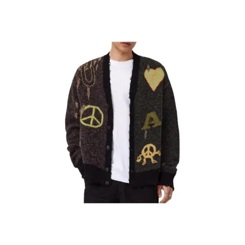 ALLSAINTS Черный Мужской Трикотаж