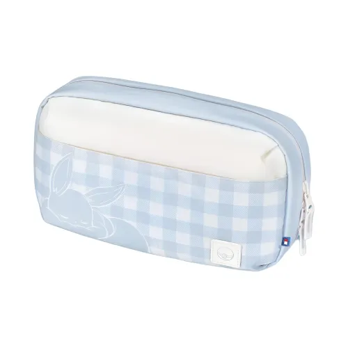 POKEMON Nintendo Switch Коллаборация Eevee Узор Путешествие Сумка для хранения Унисекс Синий