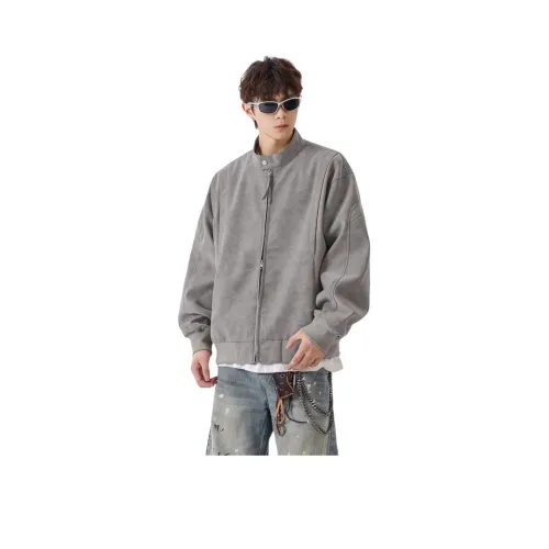 TUOFEI Серый Унисекс Куртки