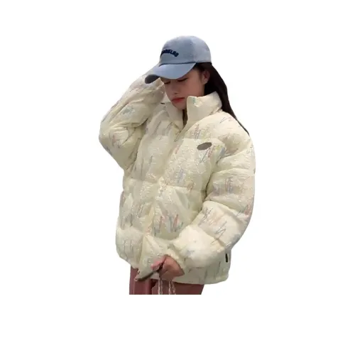 YICHEN Светло-желтый женский пуховик