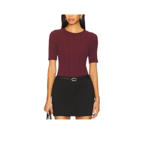 RAG BONE Бургунди Женские T-рубашки