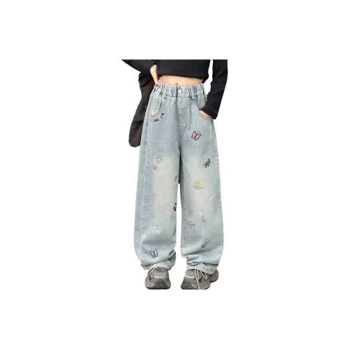 BaoLaXiaoJie Школьный возраст Джинсы