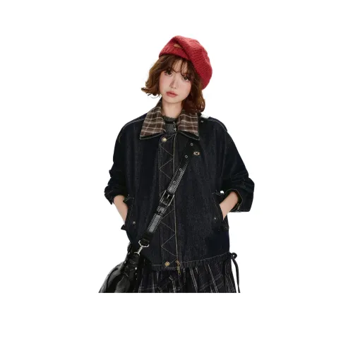 HIPHOPPUNKS Denim Jacket Women's