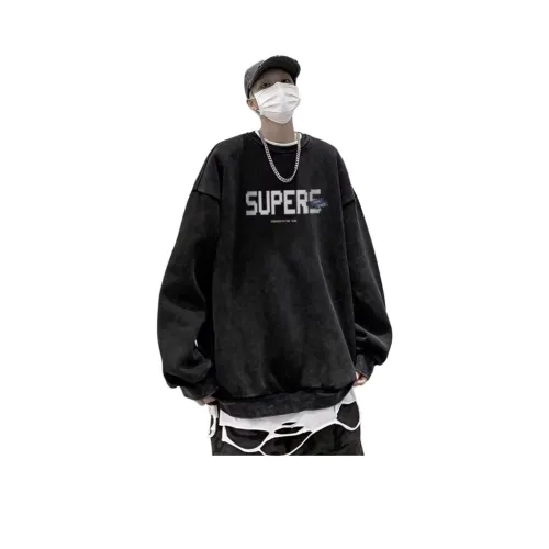 BONAS Черный Мужской Свитшот