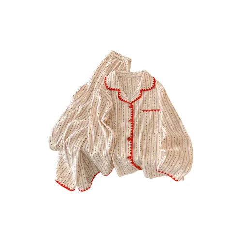 HANQIANNUO Весенние и Осенние Пижамы Женские