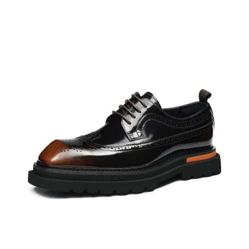 ASTON M.JAZZ Повседневные кожаные туфли для мужчин