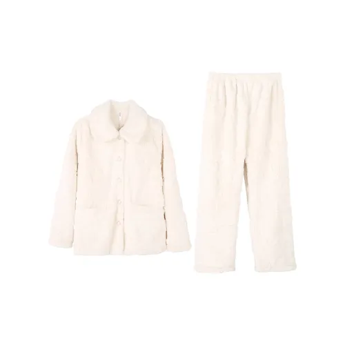 Aannsfam Shell Жёлтый Женский Пижамный Комплект