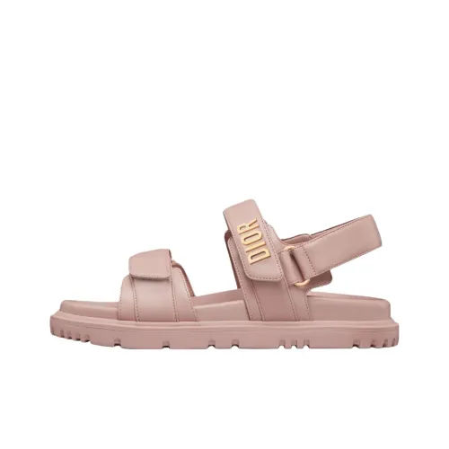 DIOR DiorAct Пляжные сандалии Женские Нюдово-розовый