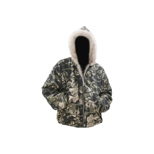 SIL VITIN Камуфляж Унисекс Пуховики