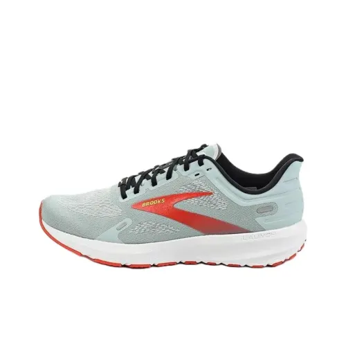 Brooks Launch 9 Low Топ Беговые кроссовки Мужской Синий Оранжевый