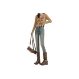 Ностальгический синий, флисовая подкладка