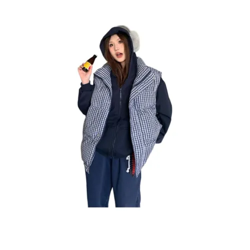 MUCCHIC Blue Women's Vest MUCCHIC Синий Женский Жилет