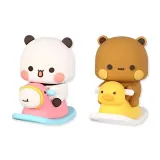 1 пара деревянных лошадей, покрытых тканью