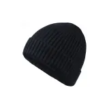 Удлиненная длина, Экстра-большой, Черный, Накрывающий уши