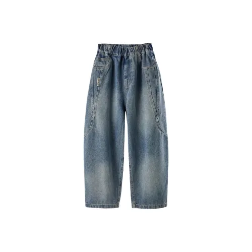 I.KARNOW Светло-синие джинсы для школьников