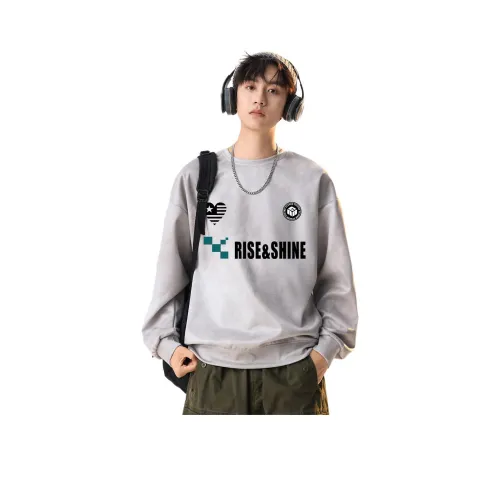 CCAABB Серый Мужской Свитшот