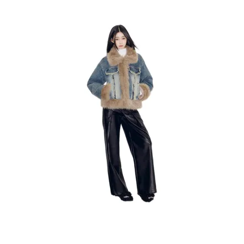 HIPHOPPUNKS Denim Jacket Women's