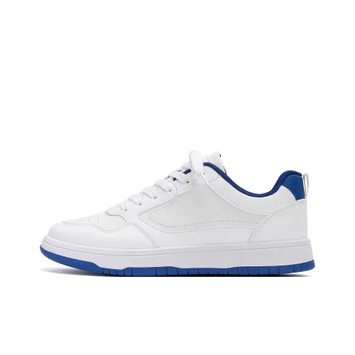 HUANQIU Легкий низкий топ для скейтбординга кроссовки мужские белый и синий