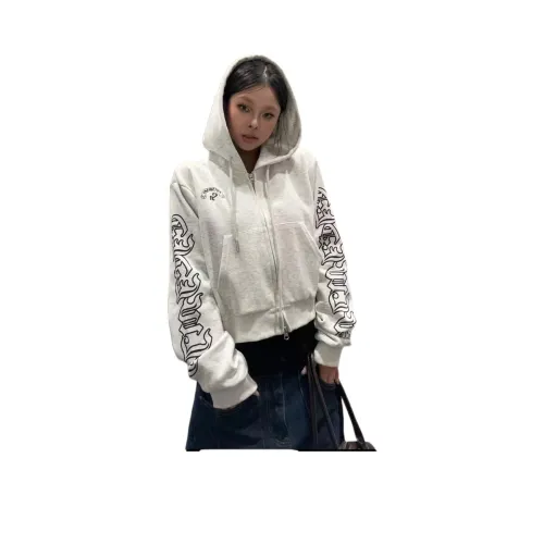 THE AIER Белый Серый Унисекс Свитшоты