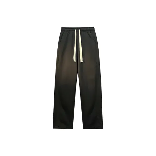 Tingqu Повседневные брюки Мужские Белый Фотиния Серый