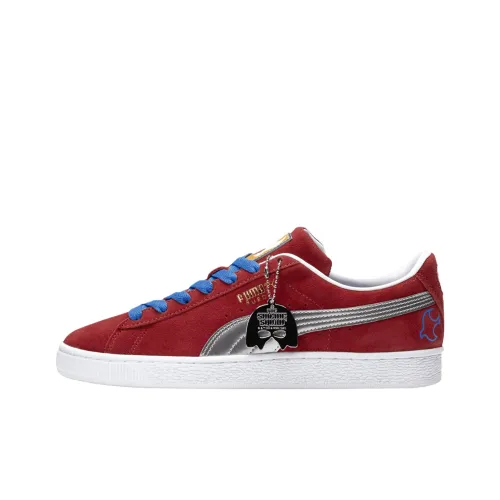 DC COMICS X PUMA Suede Classic Скейтборд Кроссовки Мужские Красный Серебряный