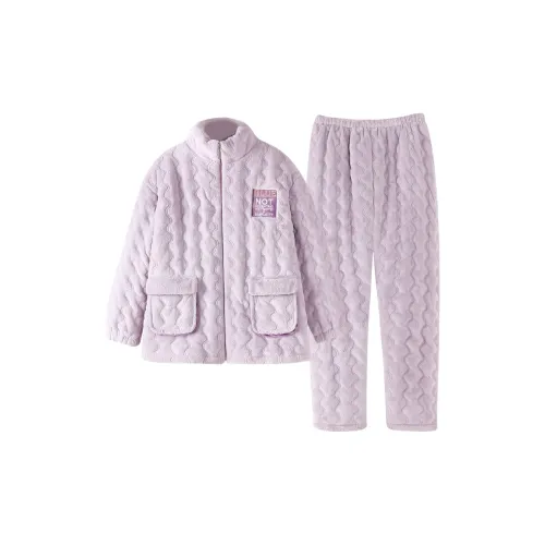 Qin Jing Пижамный комплект женский ароматный фиолетовый