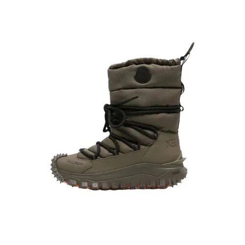 Moncler Trailgrip Короткий Сноубутсы Мужской Светлый Умбра