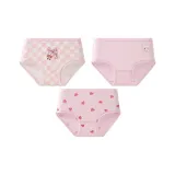 Сердце Милый Дизайн с питомцами - 3 шт - M3C02-003 [Камелия Волокно, класс 10A, Антибактериальный]