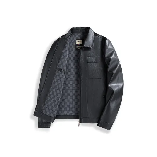 Vintage Cars Кожаная куртка Мужская