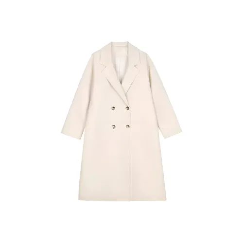 Dippanis Белый Женское Пальто