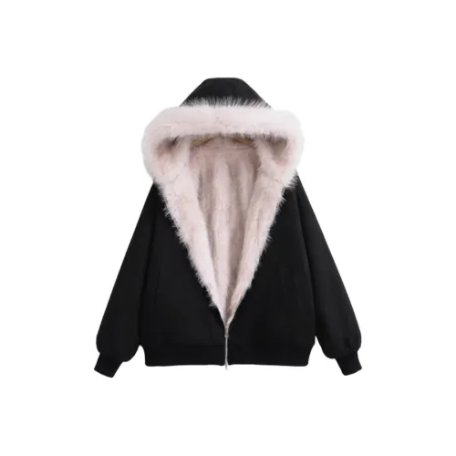 Incolore Черный Женские пуховики