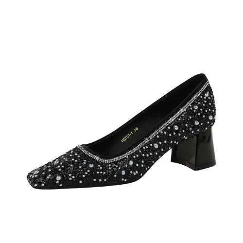 YAFEI XUANYU Грубый каблук Высокие каблуки 5 см Женские