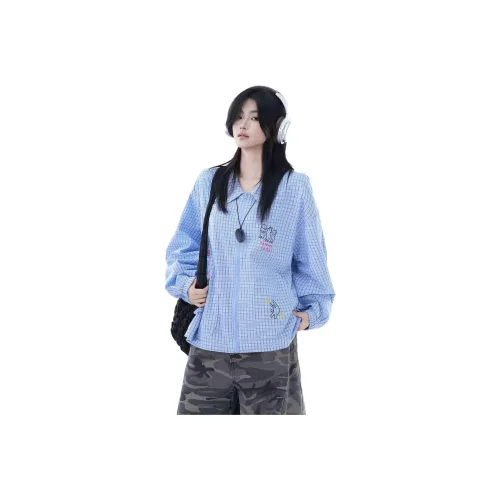 Pirkadat Синий Унисекс Рубашки