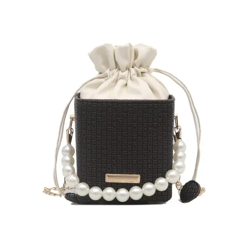 Meter Сумка-ведро Сумка через плечо Стандартная Черная