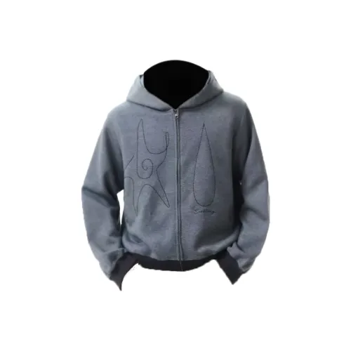 Pen Apricot Серый Унисекс Свитшоты