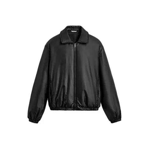 ZARA Черный мужской пуховик