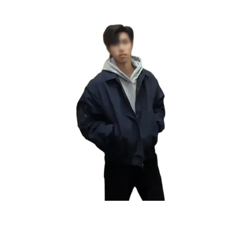 DARK HORSE Темно-синие унисекс куртки